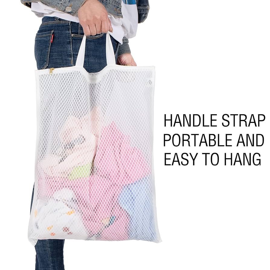 Amazon.com: Tenrai Laundry Bag Mesh Wash Bag，Use YKK Zipper