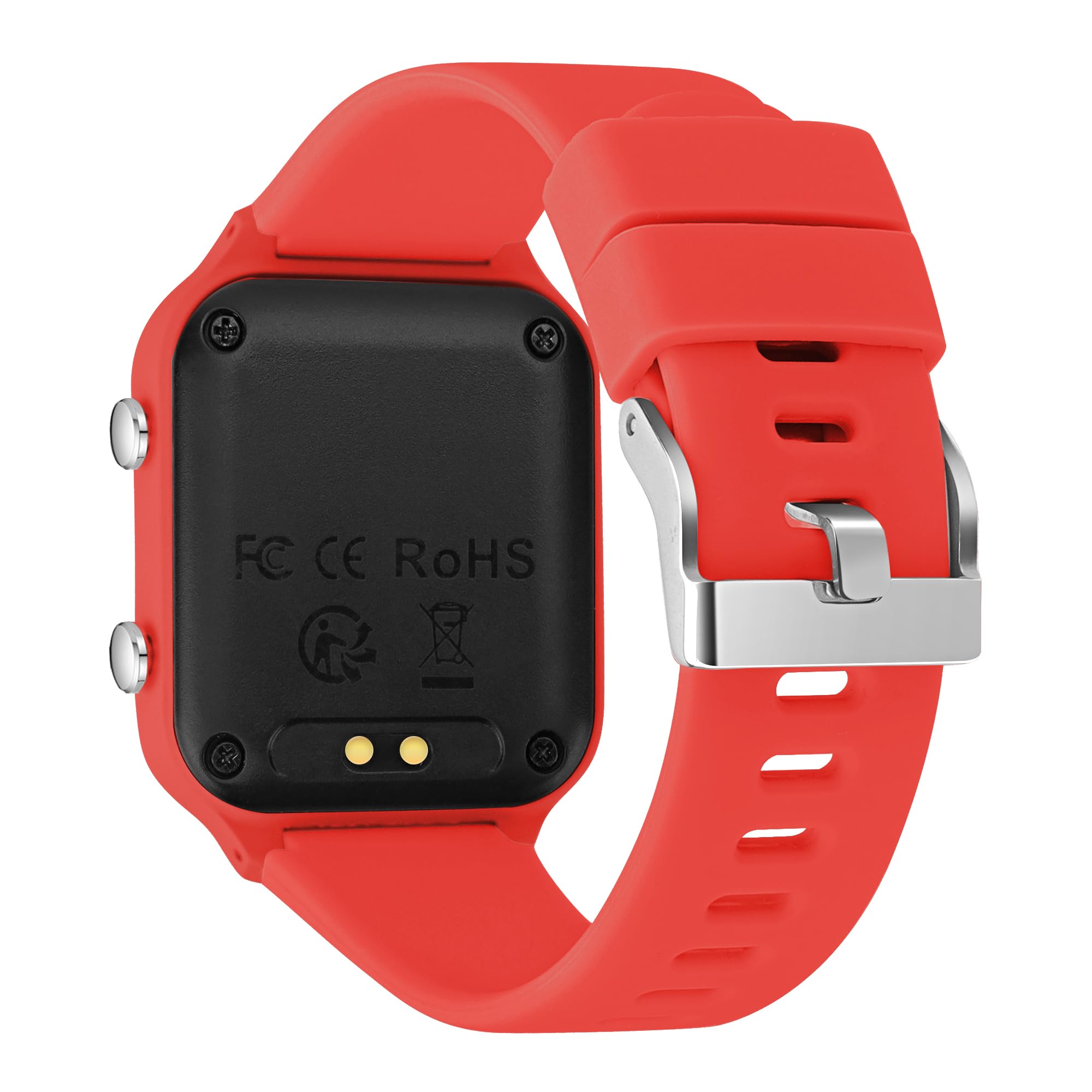 Relojes digitales impermeables para niños y niñas, reloj deportivo con podómetro, cronómetro, alarma de vibración para edades de 5 a 13 años, sin aplicación, reloj de seguimiento de 2