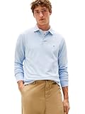 Men&apos;s Long Sleeve Polo Shirts in Regular Fit with Stretch and Organic Pique Cotton