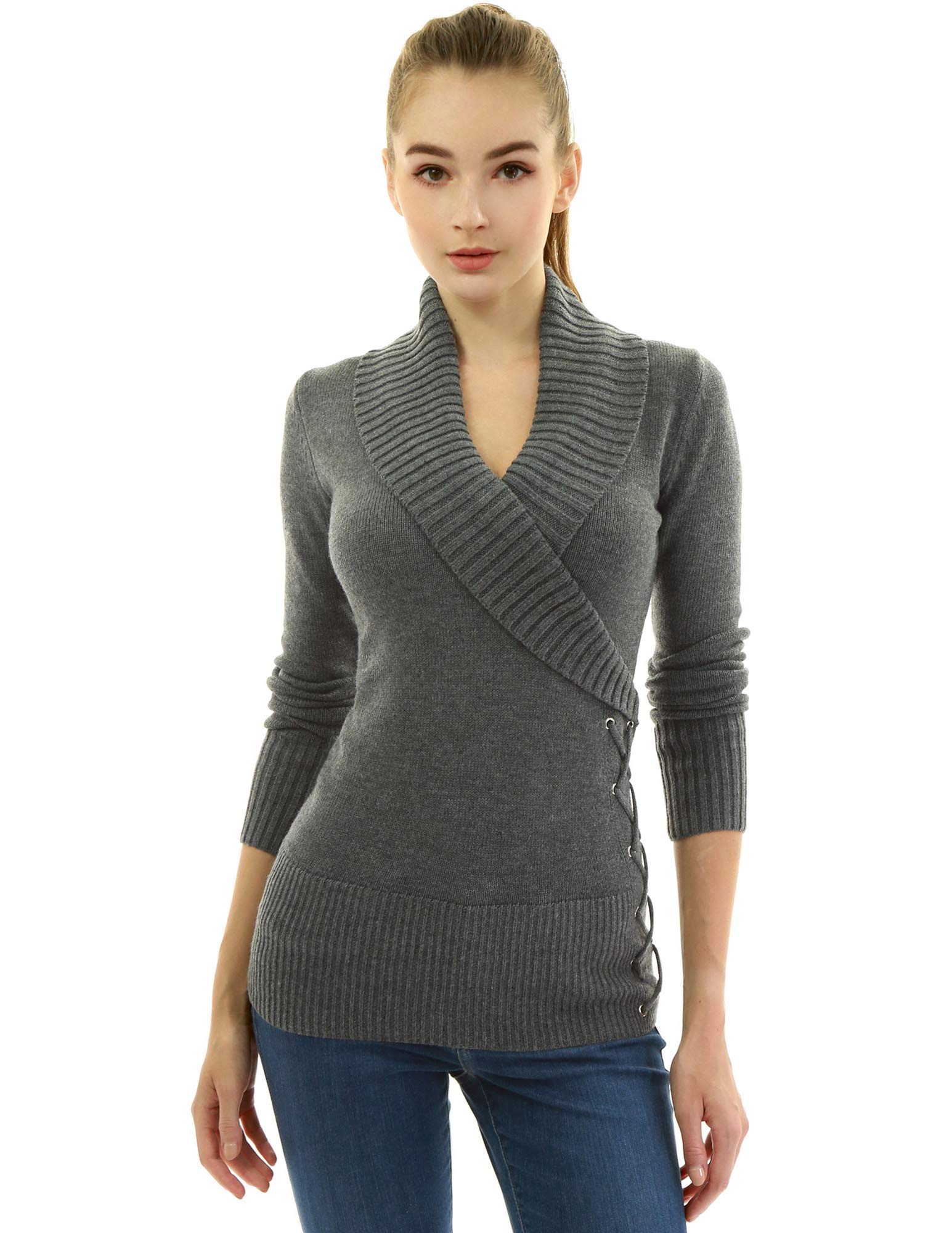 AmélieBoutik Damen Pullover, Blickdicht