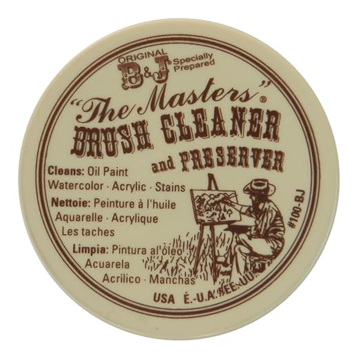 The Masters Brush Cleaner and Preserver 1.0oz Size