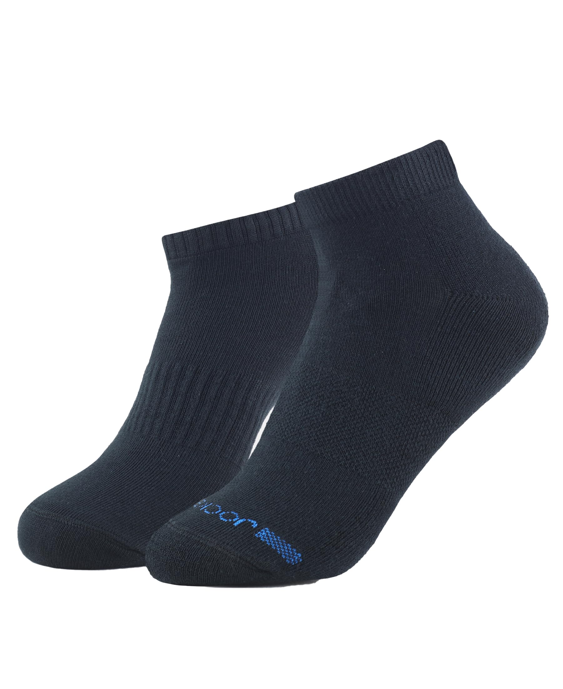 Jockey7605 Men's Compact Cotton Stretch Low Show Modern Socks with Stay Fresh Treatment (Pack of 2)