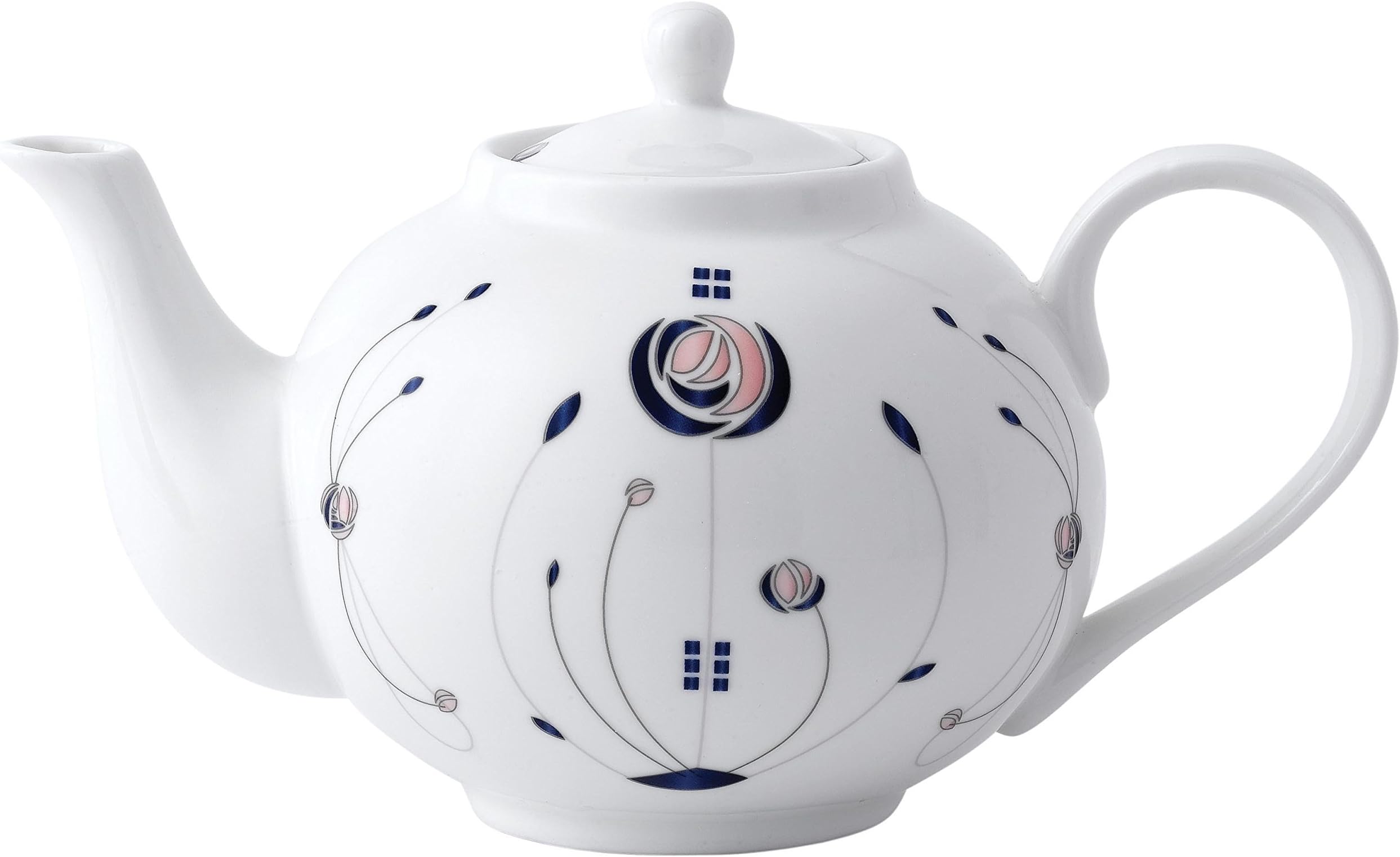 Inspired By Mackintosh Rose Teapot