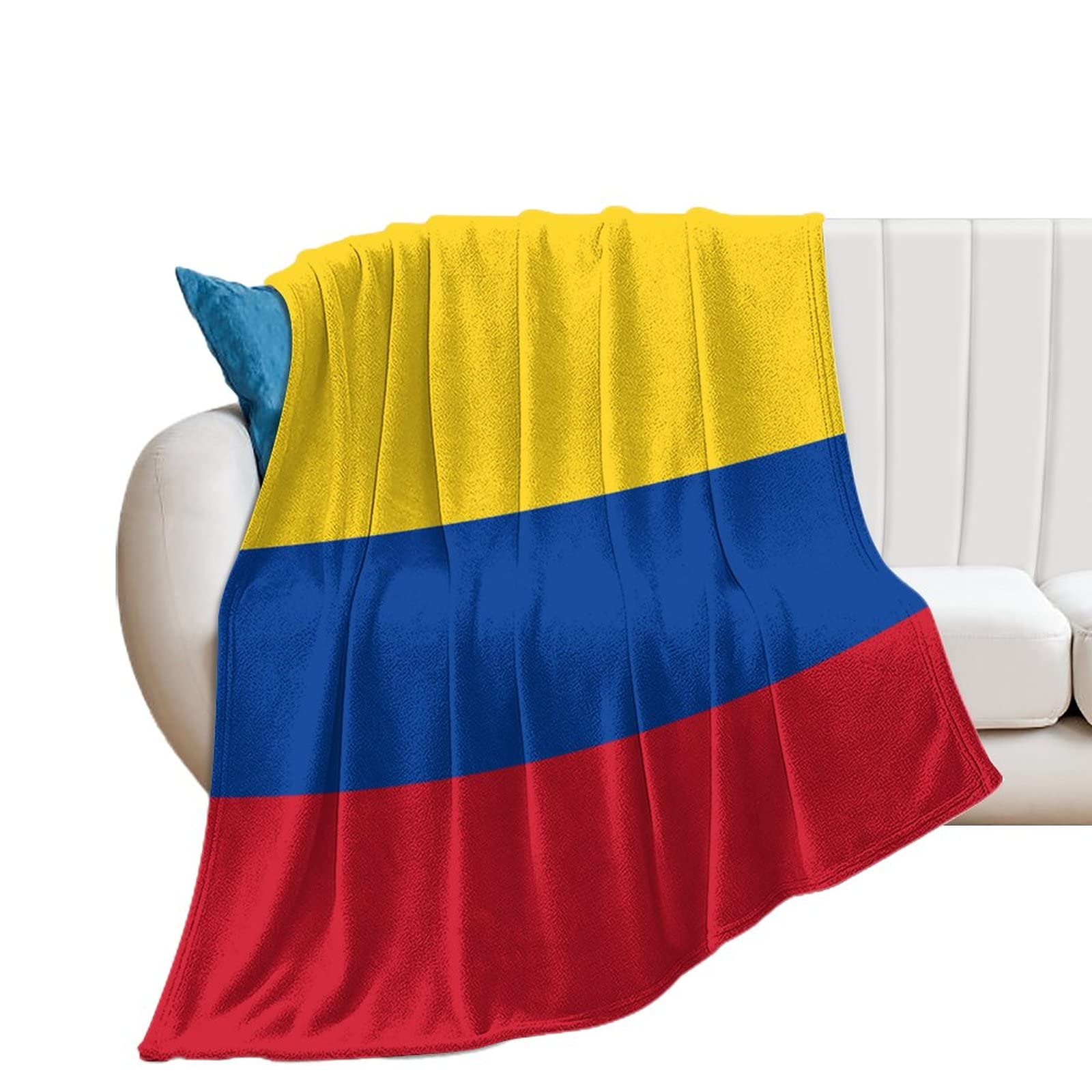 Couverture Colombie plaid doudou doux idée cadeau idéal ami et famille