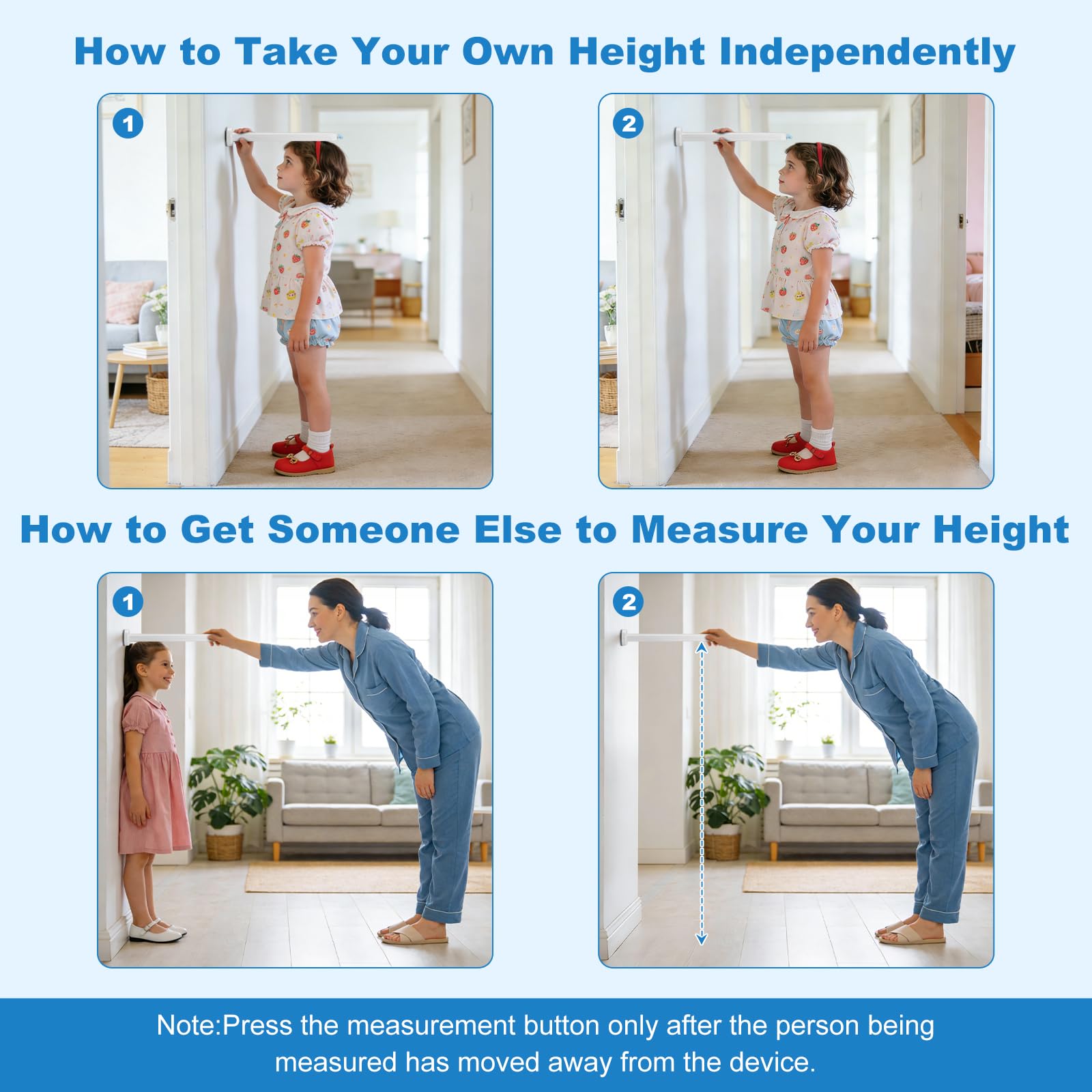Portable Height Meter - Quick Wall Measurement -5