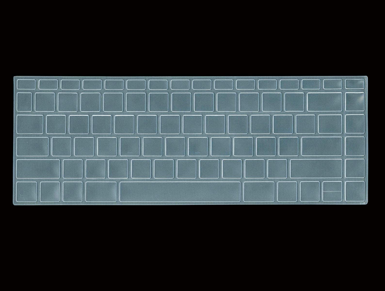 Saco Silicone Skin Keyboard Protector Cover Compatible for HP Notebook - 14s-dk0093au 14 inch Laptop - Transparent (B09GPNMW3V) Amazon Price History, Amazon Price Tracker