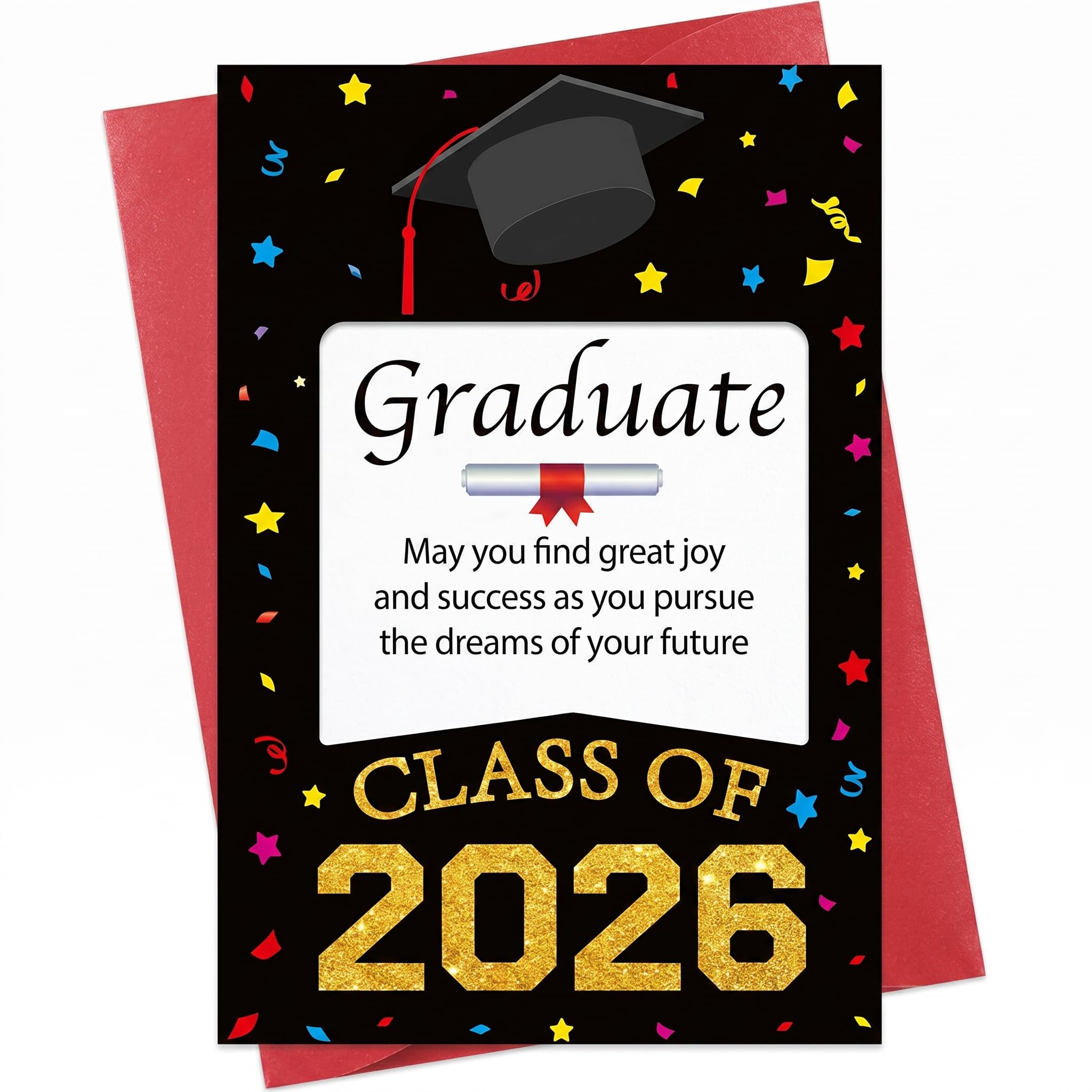 Amazon.com : D24TIME Graduation Cards Class of 2026 for Him Her