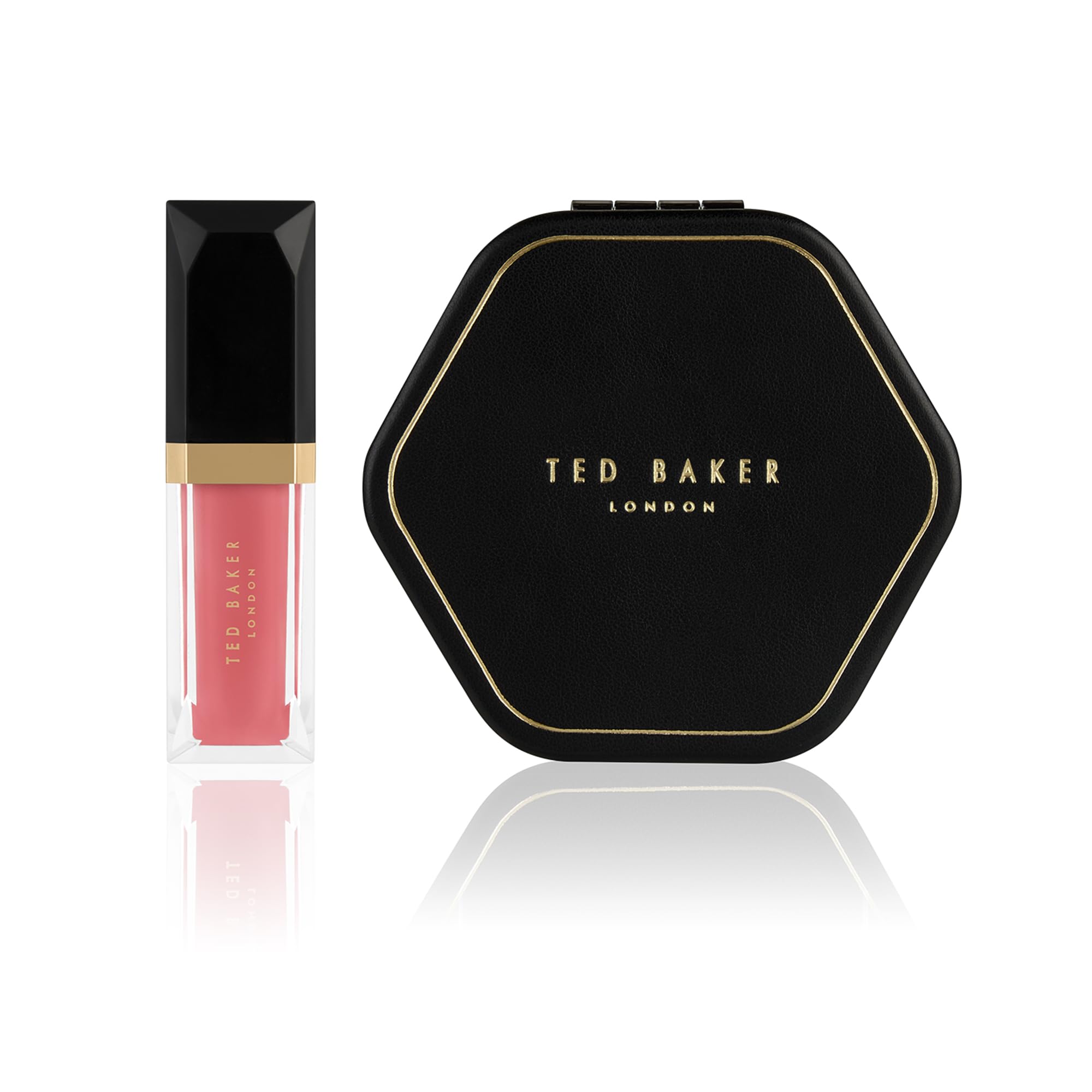 Ted Baker Ready Pout Gift Set, Lip Gloss & Compact Mirror