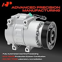 Vista 3 de A-Premium Compresor de CA compatible con Kia Sorento 2011-2015 V6 3.5L y Hyundai Santa Fe 2013-2018, Santa Fe XL 2013-2019 V6 3.3L, con embrague