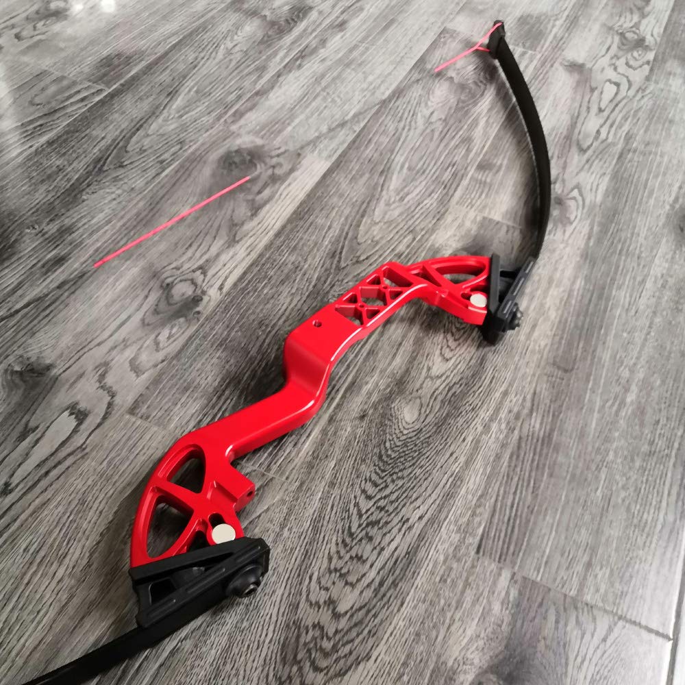 Tiro con L'Arco Takedown Arco Ricurvo e frecce Set 30 libbre 40 libbre Arco da Caccia Arco Dritto Longbow Allenamento all'aperto Tiro al Bersaglio Mano Destra