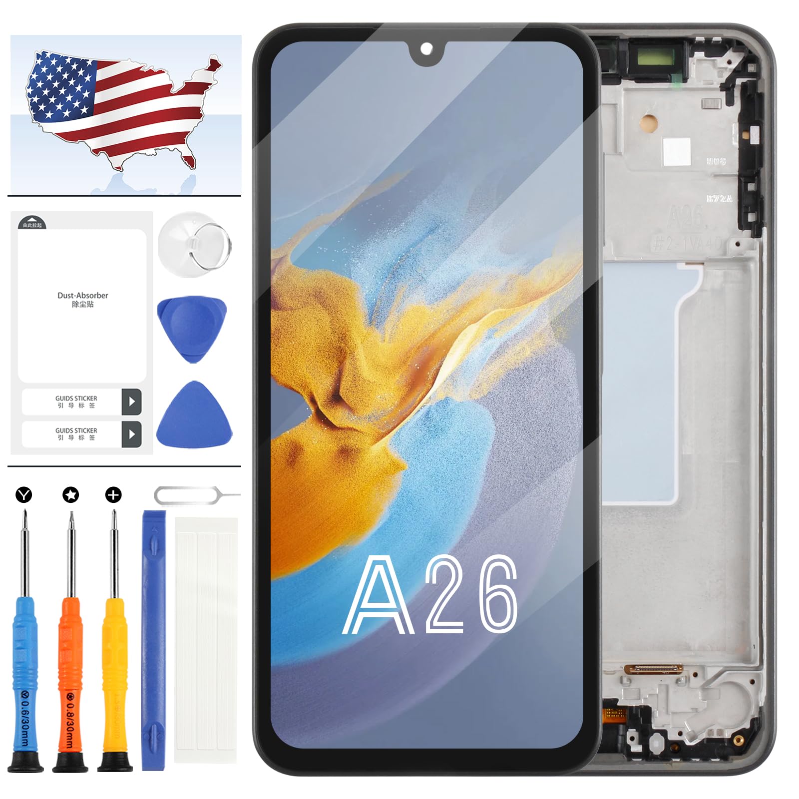 Amazon.com: INCELL LCD Screen for Samsung Galaxy A26,Screen