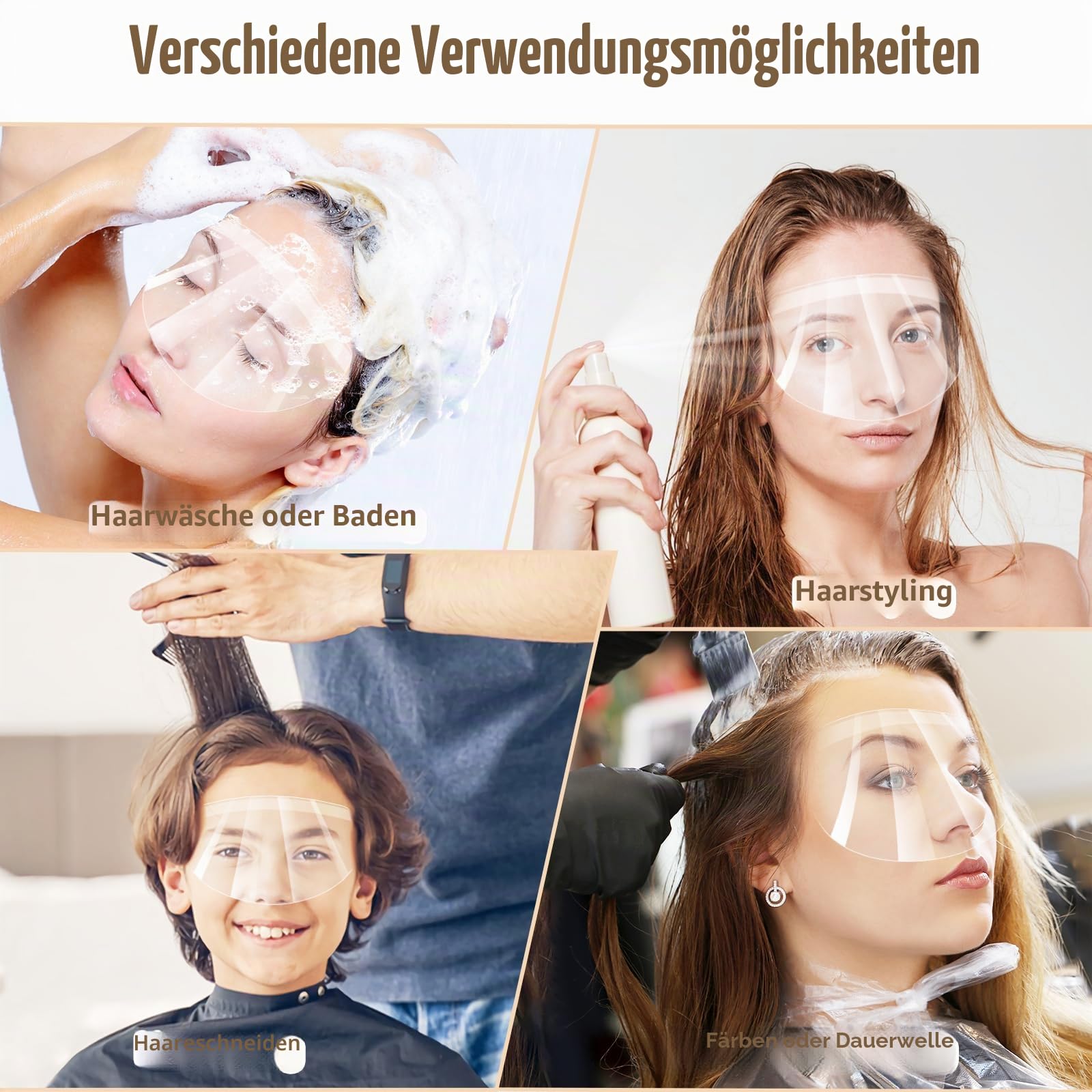 CONNEX Schutzbrille »Gesichtsschutzschirm »verstellbar««, Kunststoff, schwarz CONNEX Schutzbrille »Gesichtsschutzschirm »verstellbar««, Kunststoff, schwarz
