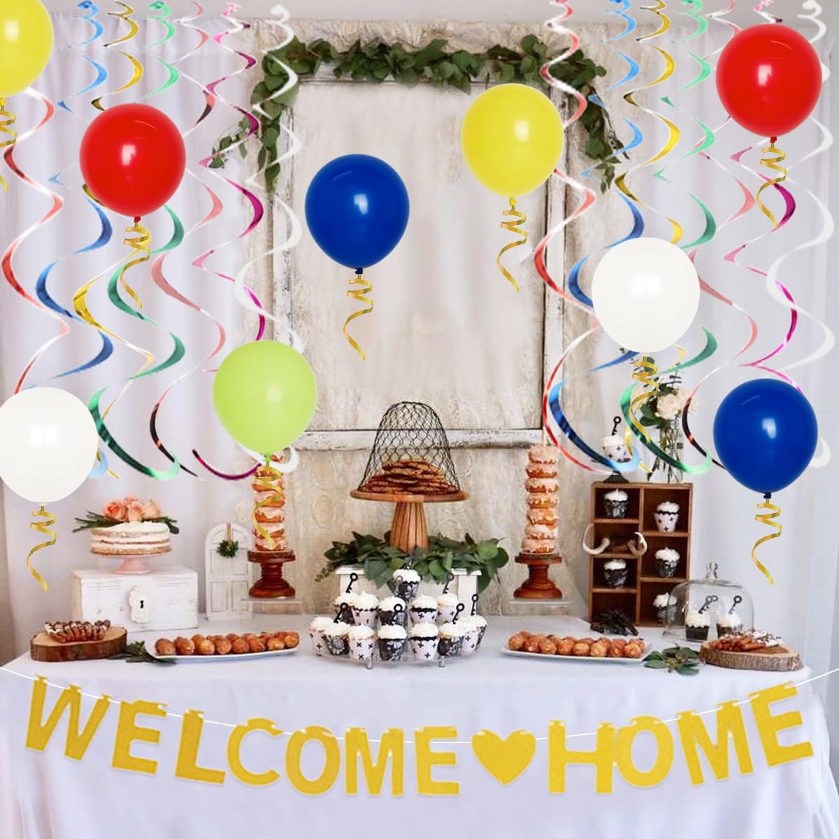 おしゃれホームパーティー飾りアイテムセット♥２ Amazon.co.jp: 歓迎 パーティー 飾り セット 家族行事 お祝い 自宅