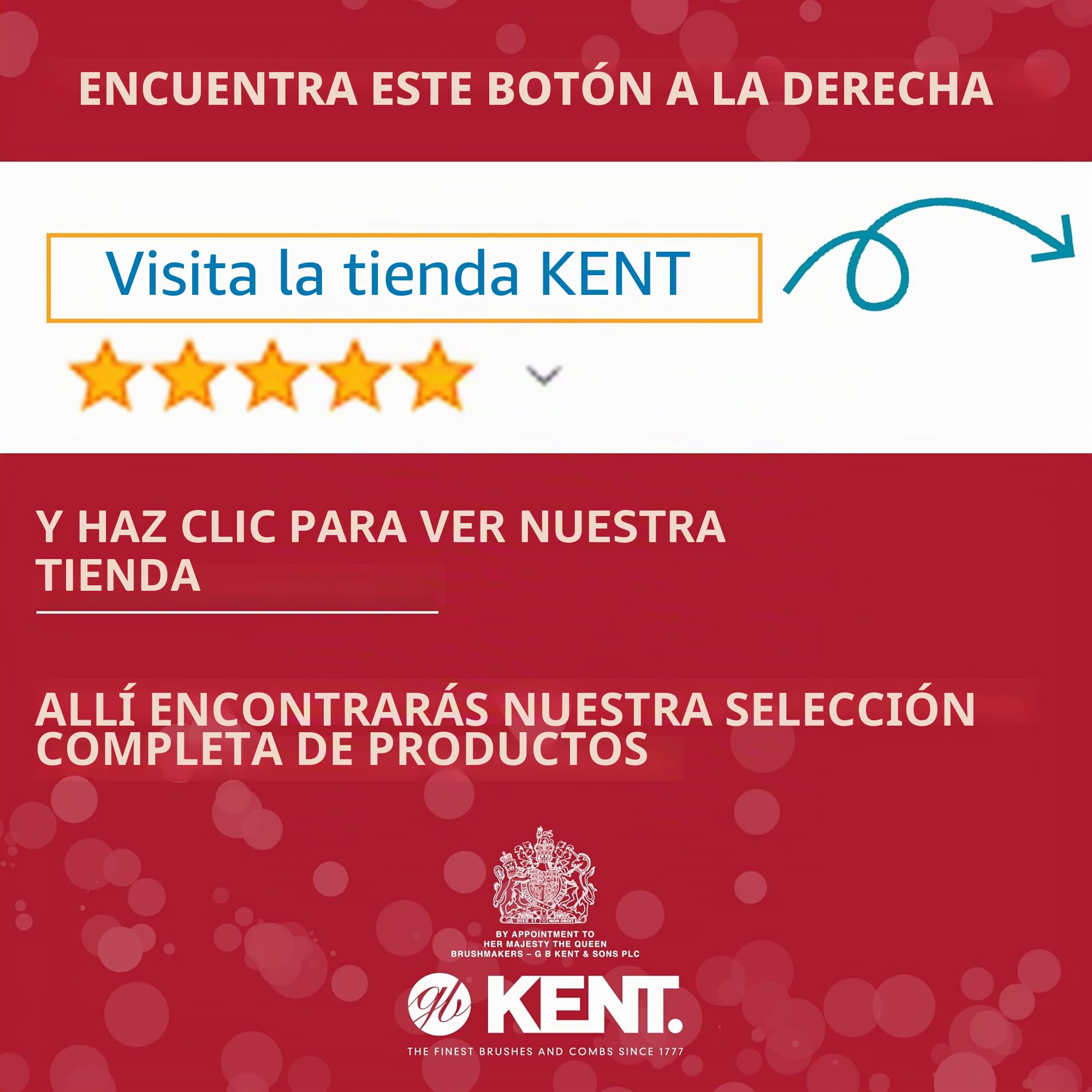 Kent Brushes Cepillo Ropa, Marrón - 70 gr.