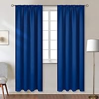 Vista 145 de Cortina opaca BGment con hueco por el que pasa la barra, 2 paneles