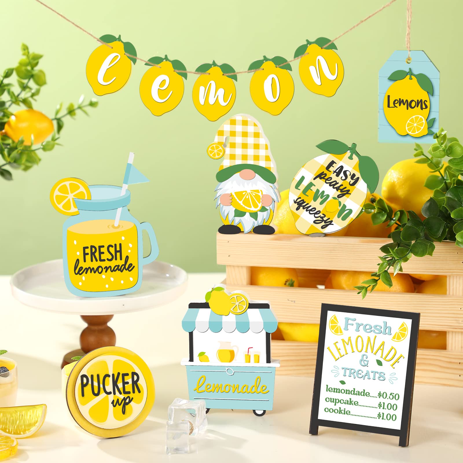 Easy Peasy Lemon Squeezy Farmhouse Sign Lemon Sign