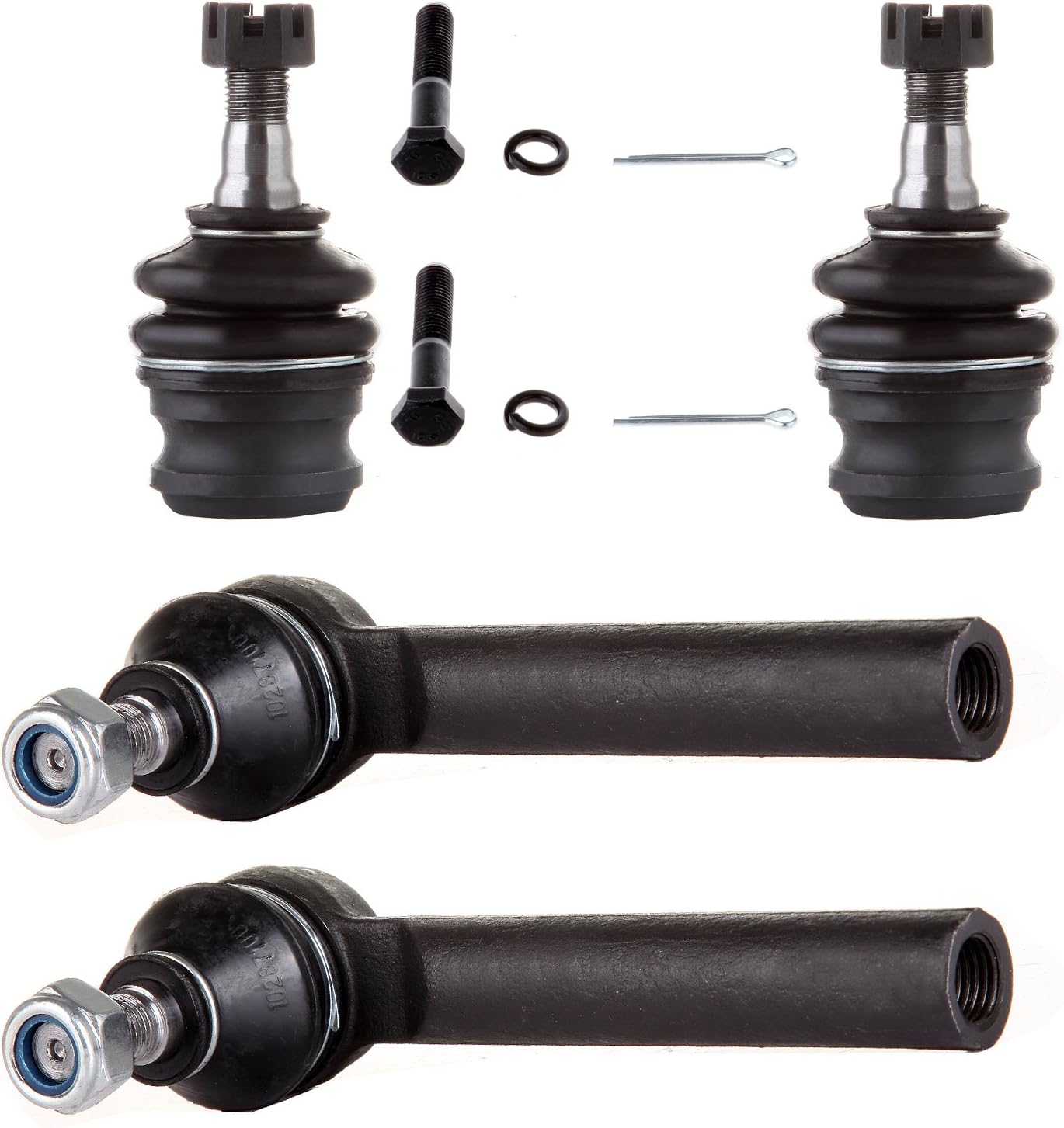 ASAPE K9513 Suspension Kit 4pcs - Tie Rod End x2, Ball Joint x2, Fit for Outback 2000-2014, AWD