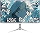 Pixio PX278 WAVE White ゲーミングモニター 27インチ 180Hz WQHD 1ms Fast IPS ホワイト スピーカー内蔵 2年保証