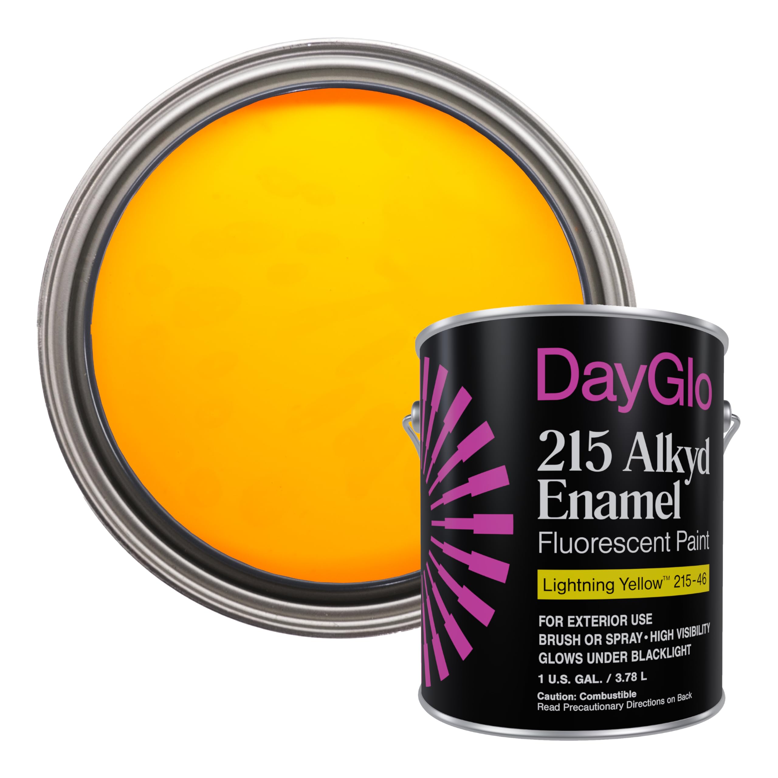DayGlo Fluorescent Solvent-Based Alkyd Enamel Paint – Lightning