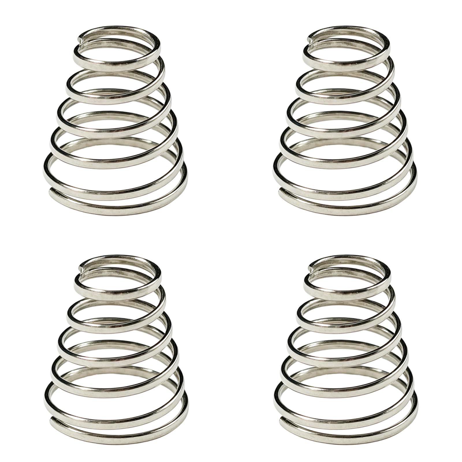 4 Pack 304 Stainless Steel Universal Quick Release Bike Wheel Skewer Springs