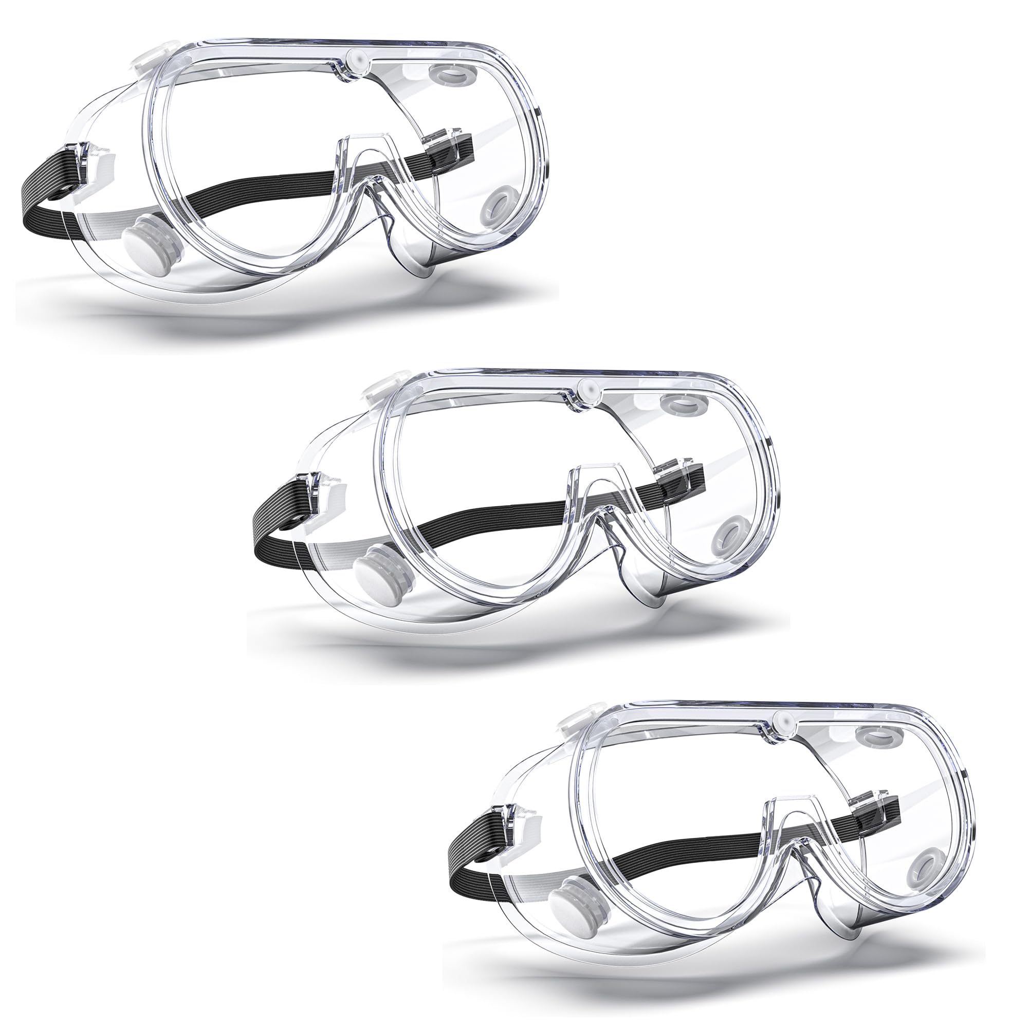 Lab Safety Goggles - Anti-Fog & Over Glasses -9