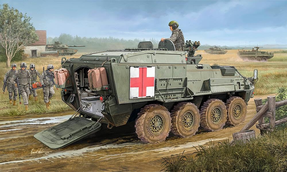 Trumpeter 01559 1:35th scale M1133 Stryker MEV