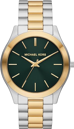 Michael Kors Stainless Steel Analog Green Dial Men Watch-Mk9149, Multi-Color Band