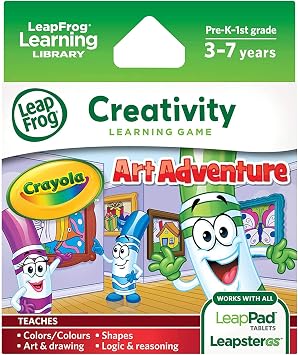 LeapFrog Explorer Learning Game Crayola Art Adventure