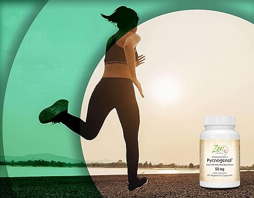 Miniatura 4 de Pycnogenol 50 mg - Extracto de corteza de pino marítimo francés estandarizado para antioxidante y apoyo a la inflamación, sin OMG, sin gluten ni