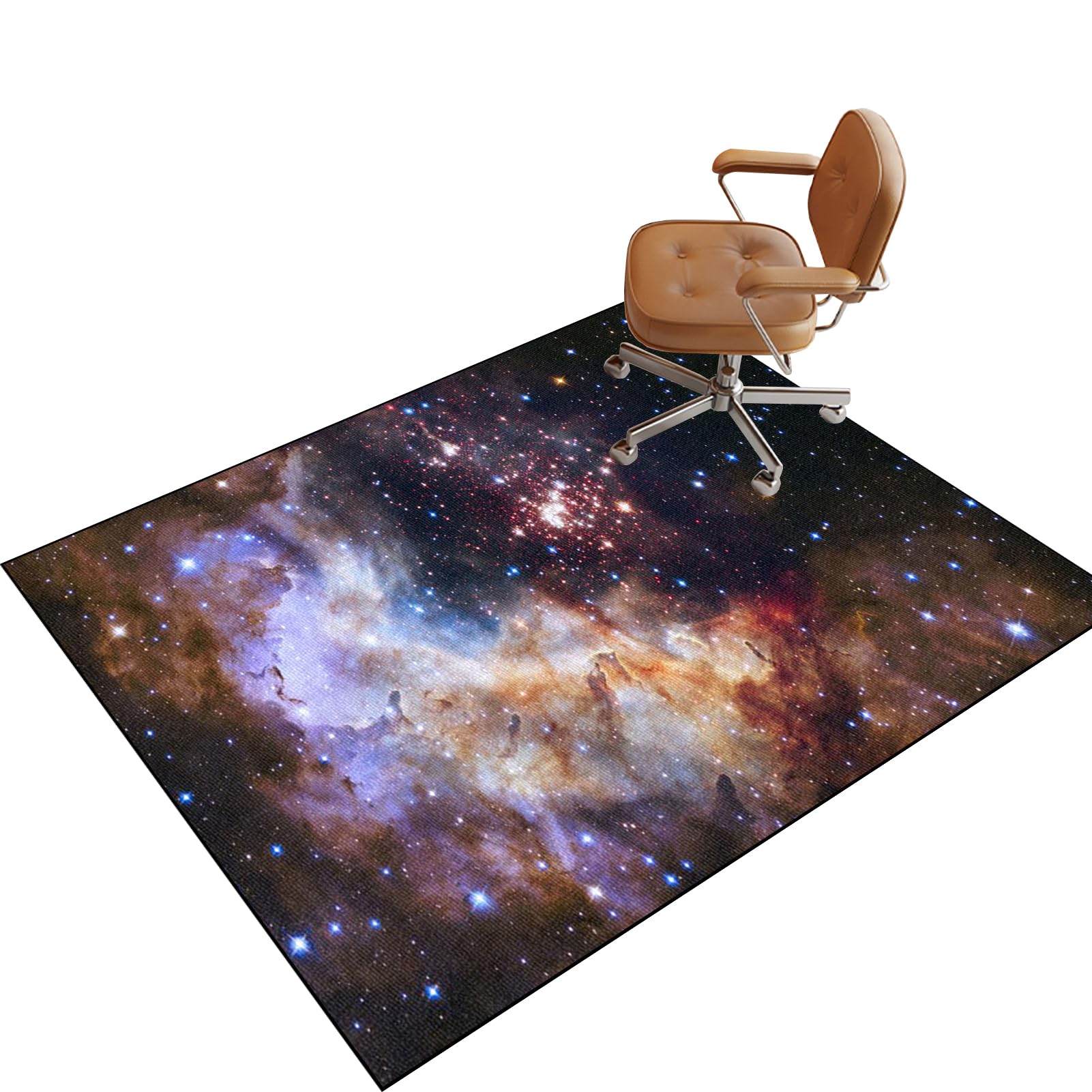 Heavy Duty Office Chair Mats for Hardwood Floor, Large Anti-Slip Desk Chair Mat for Carpet Floors, Gaming Computer Chair Rug for Home, Floor Protector Mat, Rolling Chair Glides Easily 180 x 230 cm