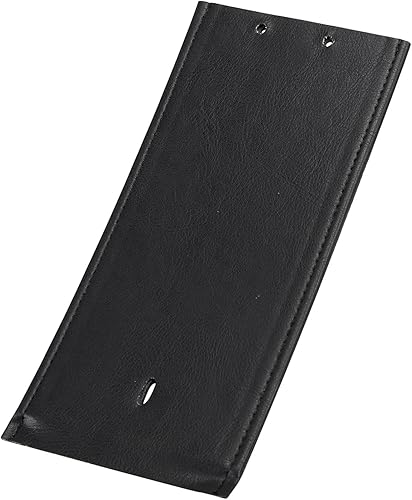 YDLMT Babero de piel sintética para motocicleta Harley Fatboy FLSTF Softail FLSTS 2000-2017, Dyna Wide Glide FXDWG 1993-2003