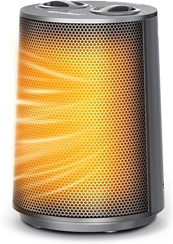 Miniatura 1 de GiveBest Calentador de espacio portátil  1500 W, silencioso y energéticamente eficiente protección contra sobrecalentamiento y vuelco, tecnología