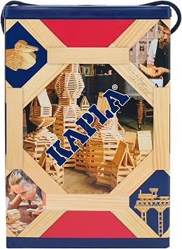 KAPLA Wooden Construction kit 200 Bricks