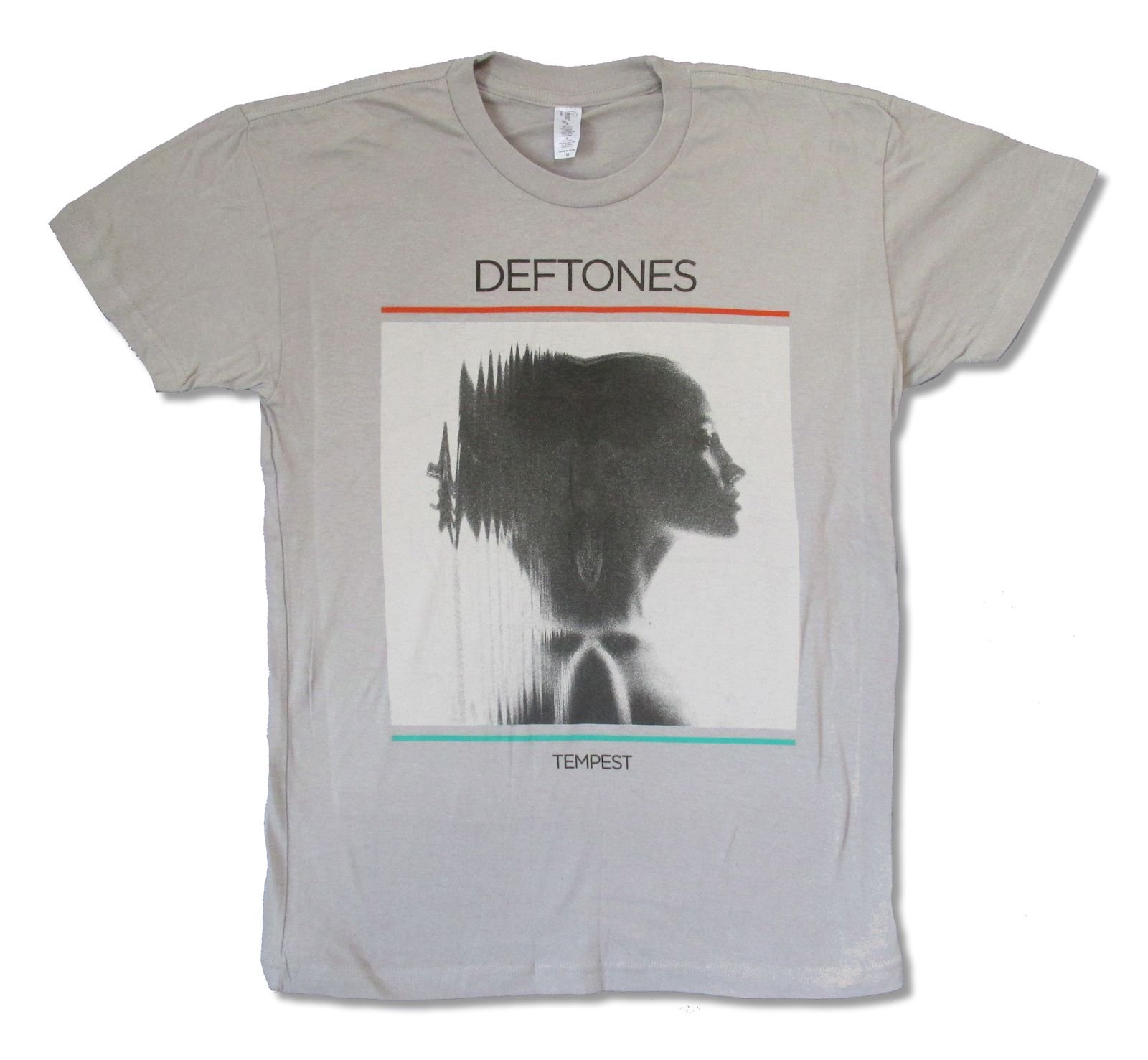Adult Deftones Tempest Grey T Shirt (2X)
