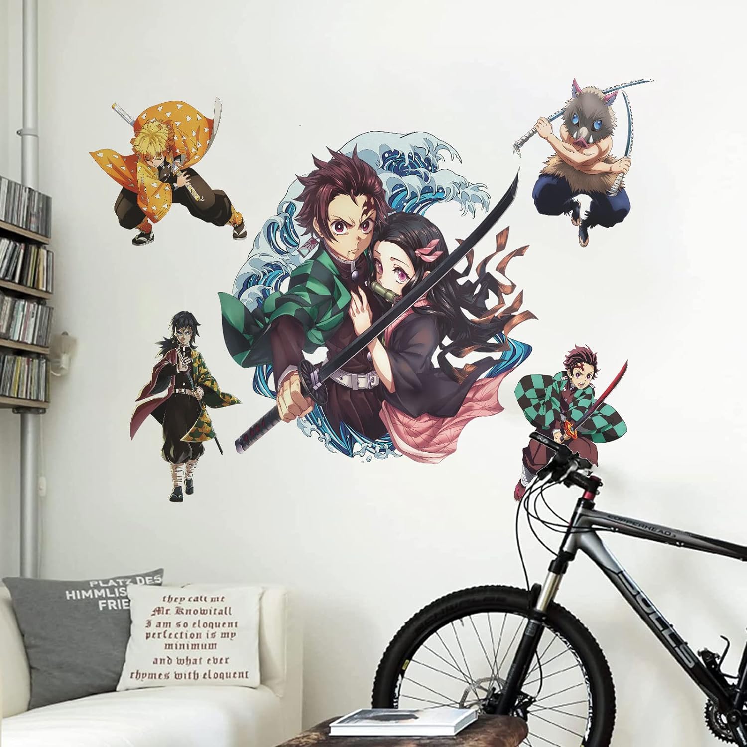 Vinyl Anime Wall Decals Sticker for Anime Room Decor