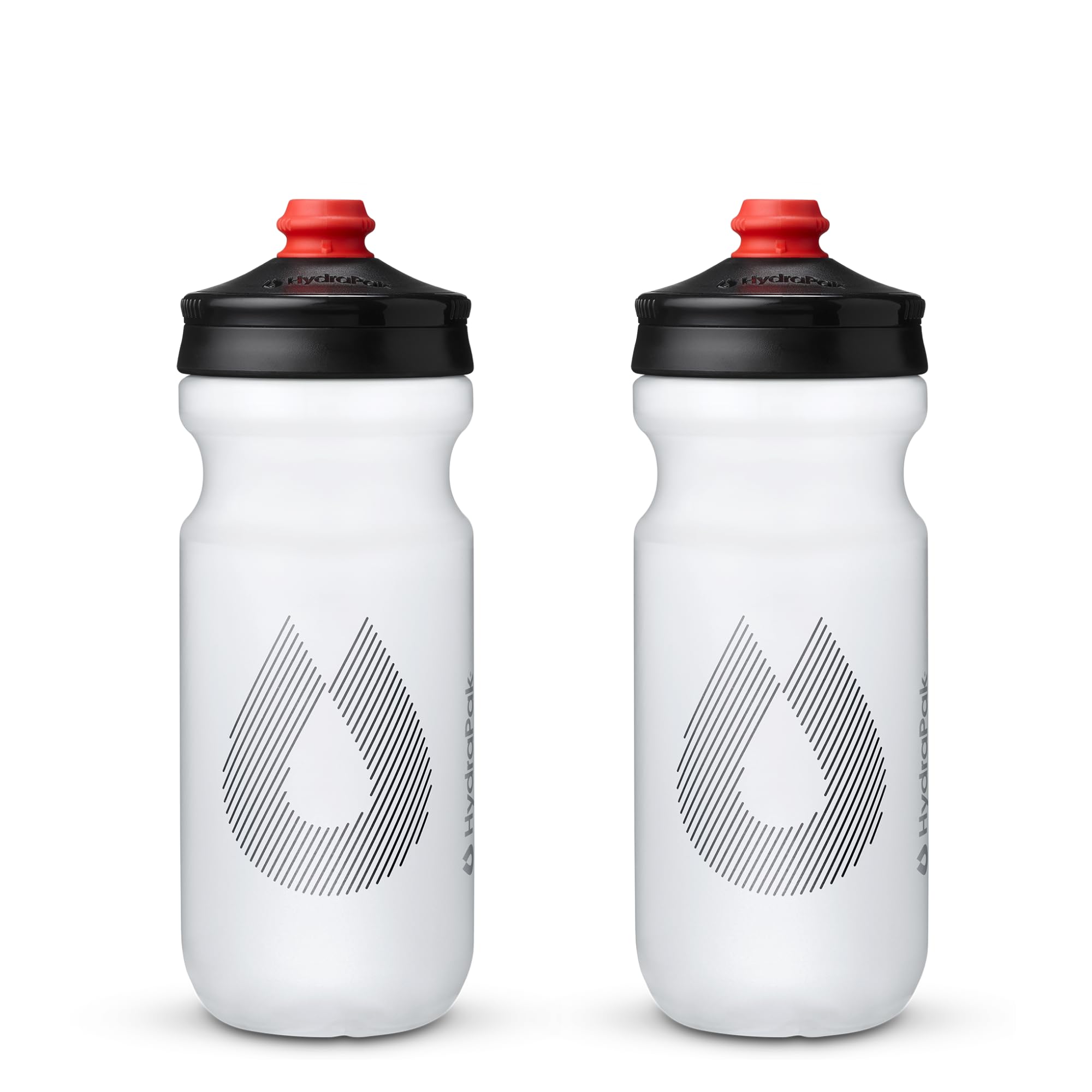 Breakaway Surge Lightweight Bike Water Bottle (20oz, Clear)