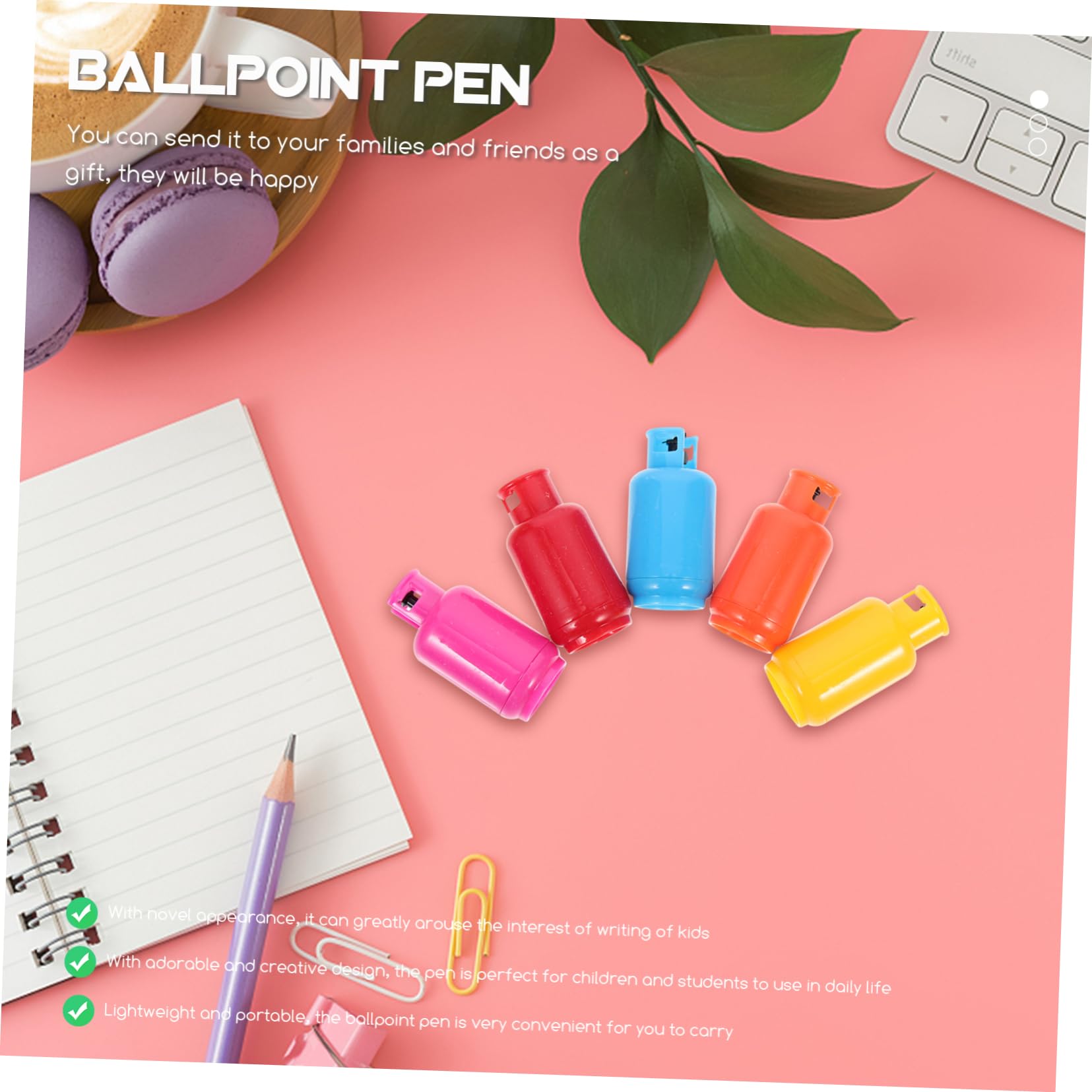 Tofficu 4 Set Penna A Sfera Per Serbatoio Di Gas Evidenziatori Prodotto Multi Punto Gel Agitarsi Penne Nere Gadget Comode Mini Penne Comode Per Pillole Plastica 18 Pezzi * 4