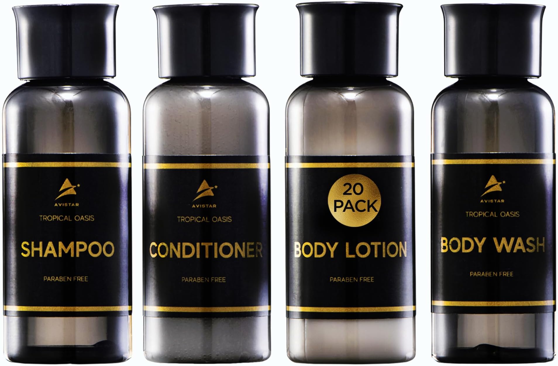 Hotel Guest Soaps for Bathroom, Travel Size Bulk AirBnB