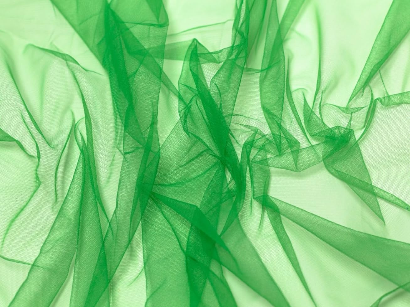 Minerva Soft Italian Tulle Fabric Cactus - per metre โ image 1