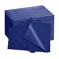 Vista 11 de Baberos dentales desechables rosados, 125 piezas, toalla Polyback de 3 capas, impermeables, baberos para pacientes, servilletas de dentista, hojas