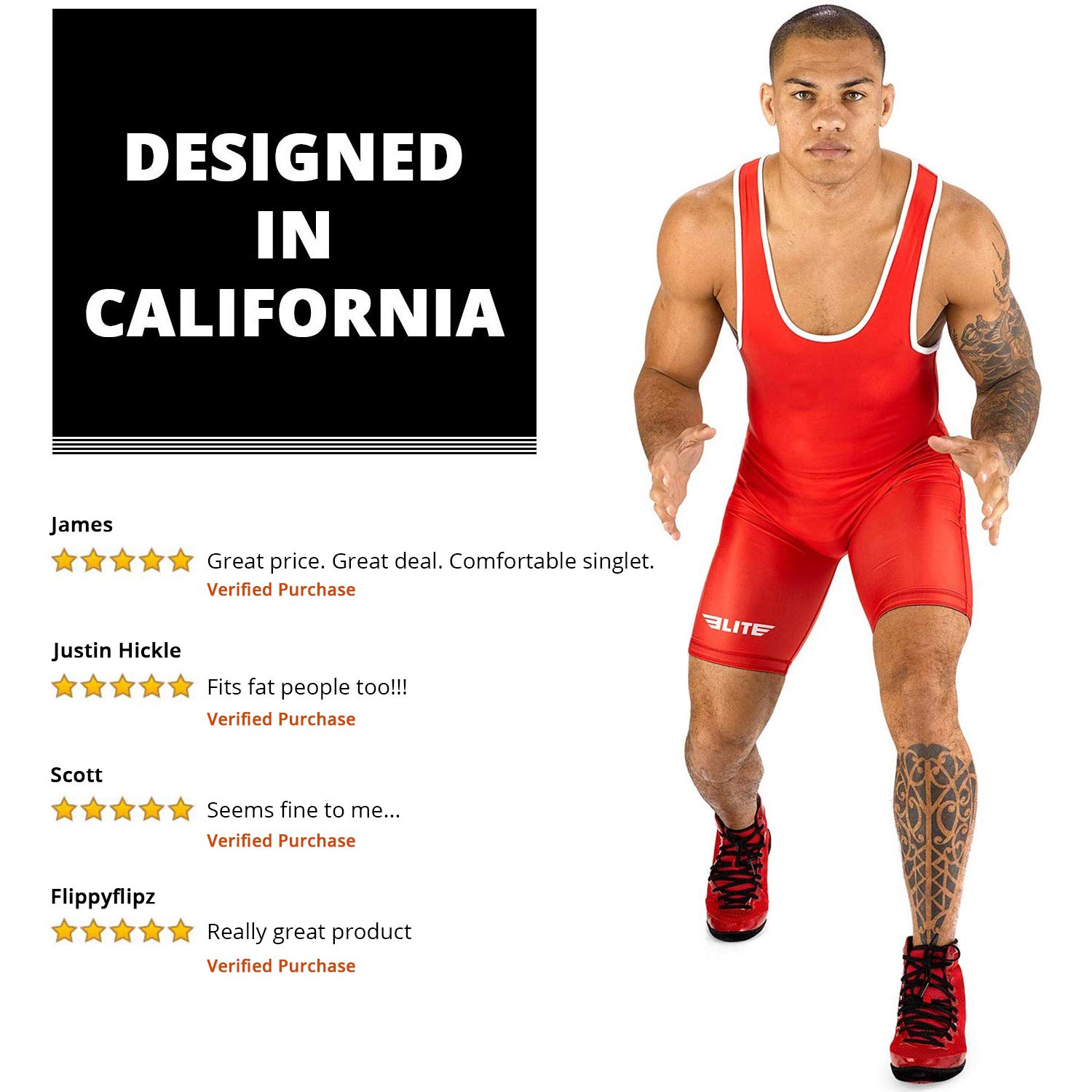 Men’s wrestling singlets, Elite Sports Standard Singlet for Men