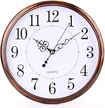 Tosnail Nostalgia Wall Clock No Ticking Noise 30 cm