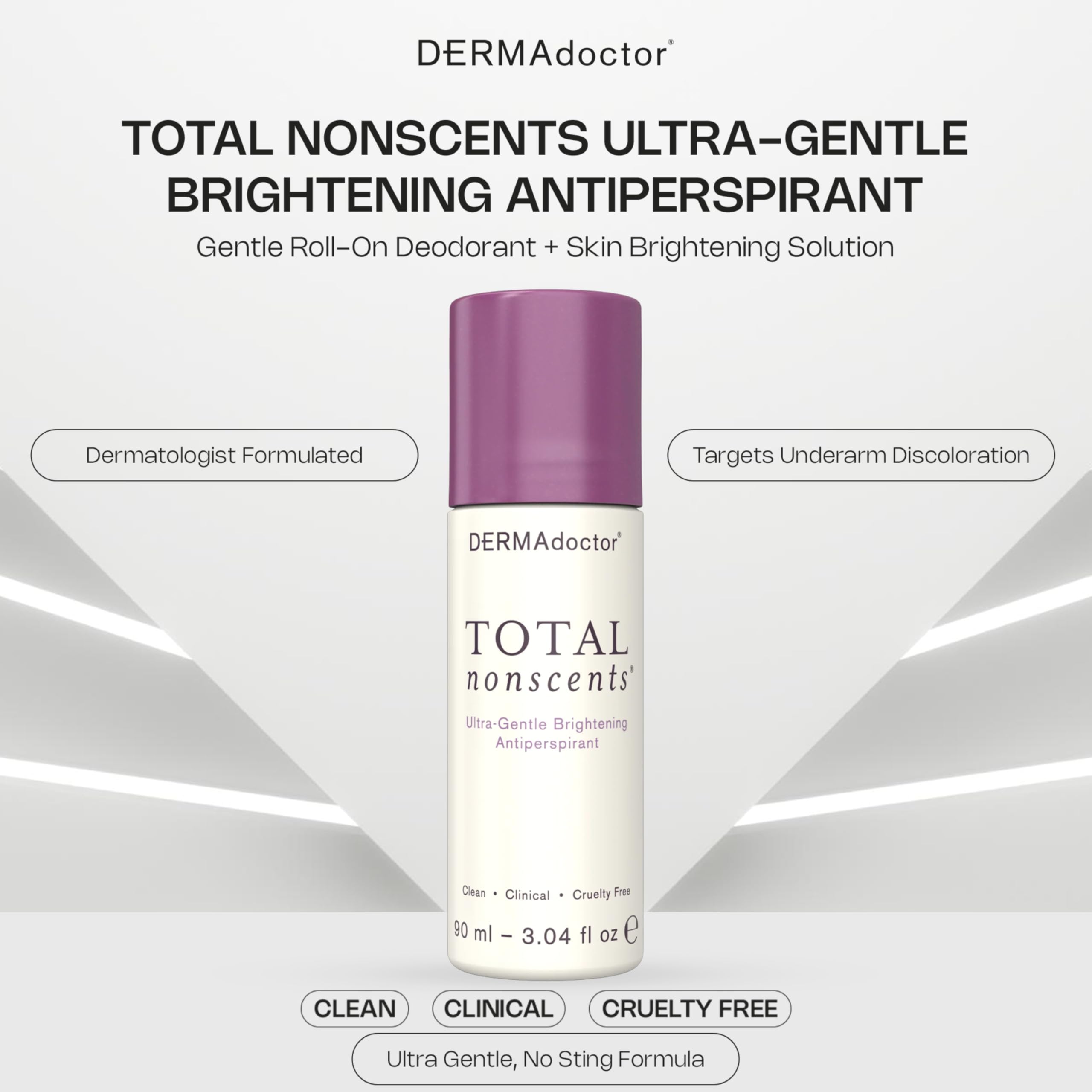 DERMAdoctor Total NonScents ultra-delikatny antiperspirant by DERMAdoctor