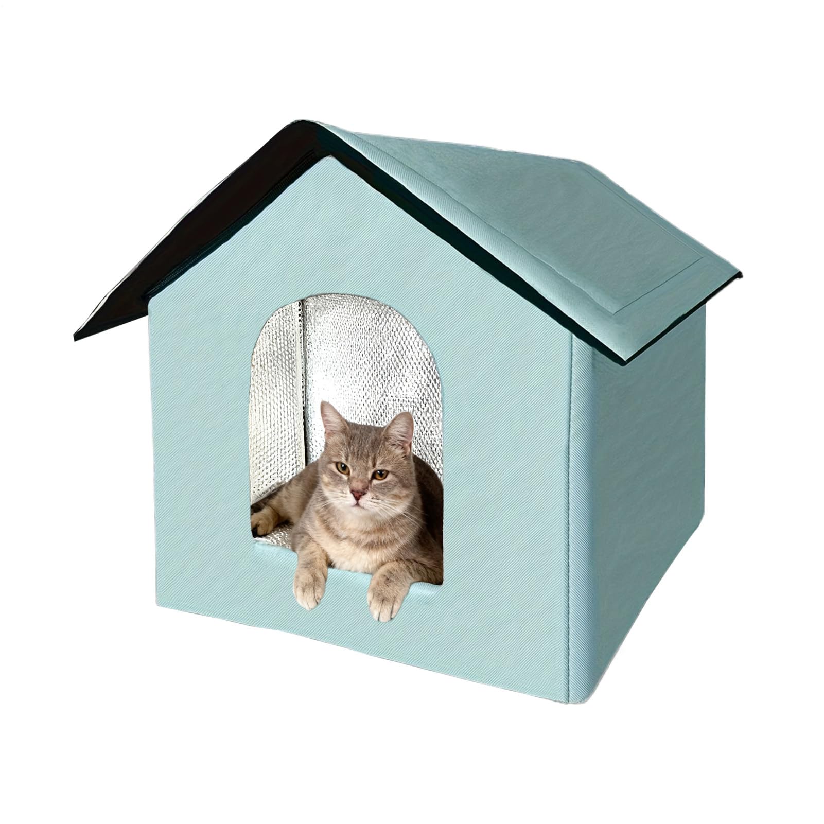 Maison pour chat d extérieur havre de paix chaud pour l hiver
