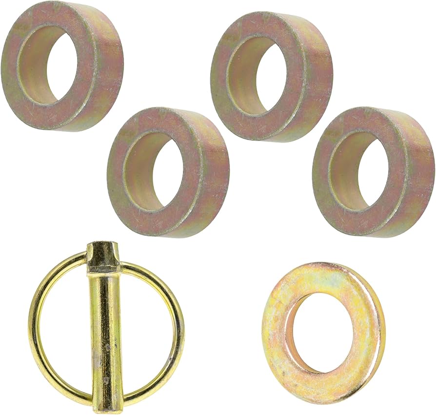 Amazon.com : Exmark Caster Spacer Washer Pin Kit Metro Viking
