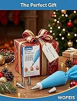 Vista 9 de Juego de bolsas y puntas de tubería, suministros de decoración de pasteles reutilizables con 2 bolsas reutilizables, 12 puntas de glaseado, 2