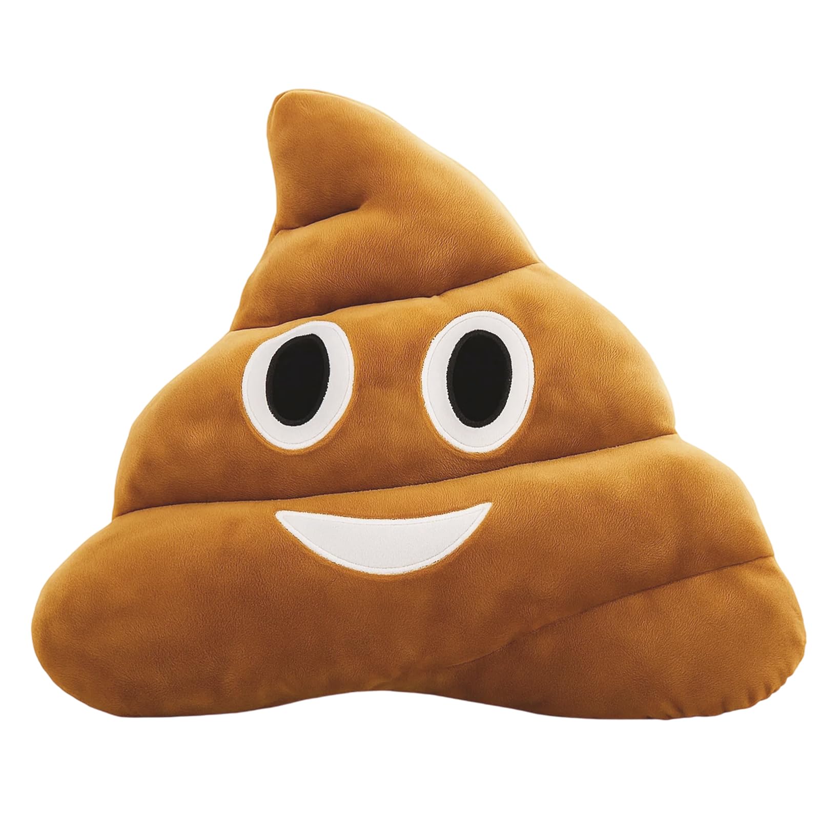 QhgPnt Poop Plush Pillow, Fake Poo Toy, Soft Emoji Pillow for Kids Funny Decorative Pillows for Home Decor Brown Plush Pillow, 30CM