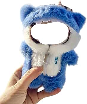 Amazon.co.jp: AXLUCE ラブブ 服 着ぐるみ ぬいぐるみ 服 (ブルーサメ