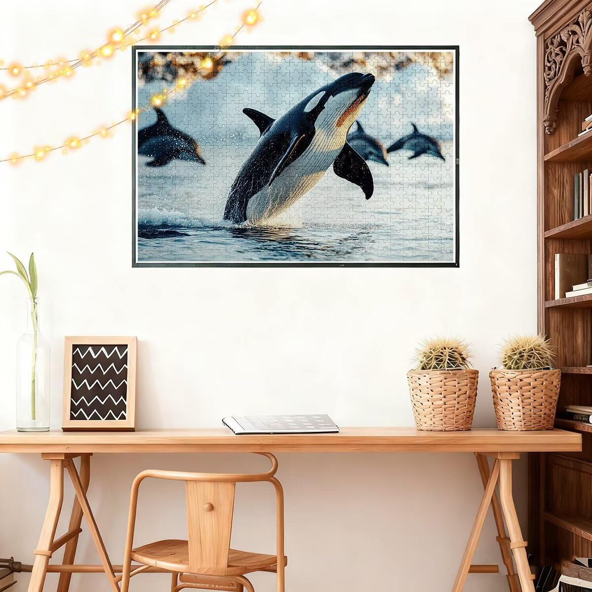 Puzzle dla dorosłych, 5000 puzzli ze zwierzętami, 5000 sztuk, dla dorosłych, drewniane gry logiczne, klasyczna, edukacyjna, wymagająca gra dla całej rodziny, dekompresja, prezenty dekoracyjne, 156 x