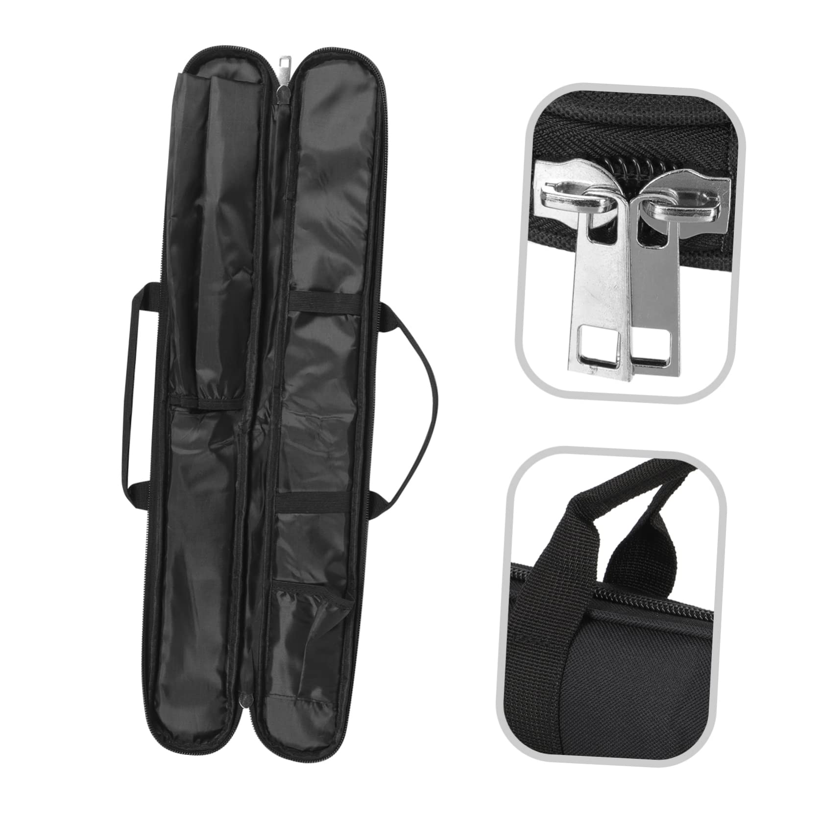 VICASKY Bambou Flûte Fourre-Tout Usa Accessoires Sacs À Main Légers Étui De Transport En Tissu Flûte De Rangement Instrument De Musique De Bambou Pochette De Rangement